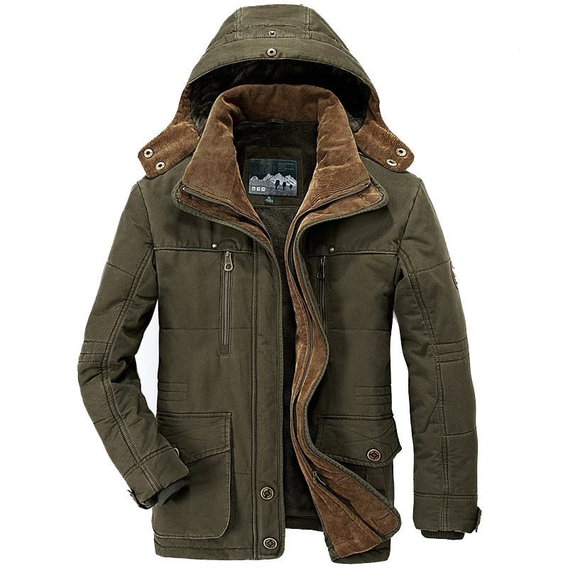 Mens Hooded Winter Parka