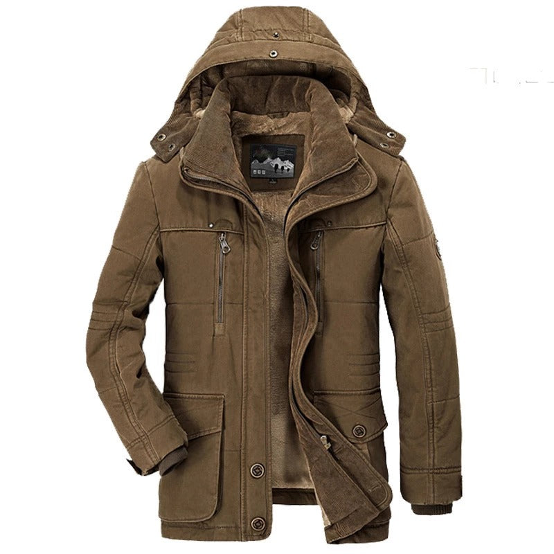 Mens Hooded Winter Parka