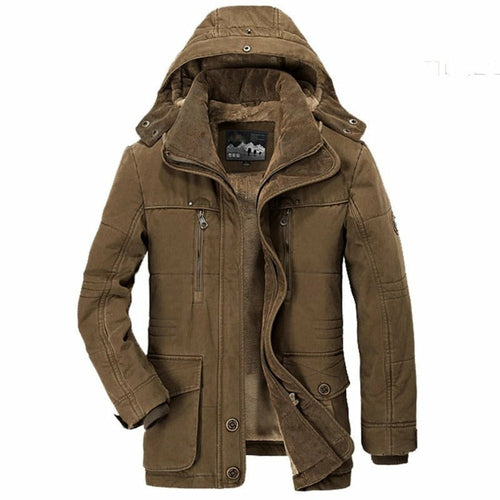 Mens Hooded Winter Parka