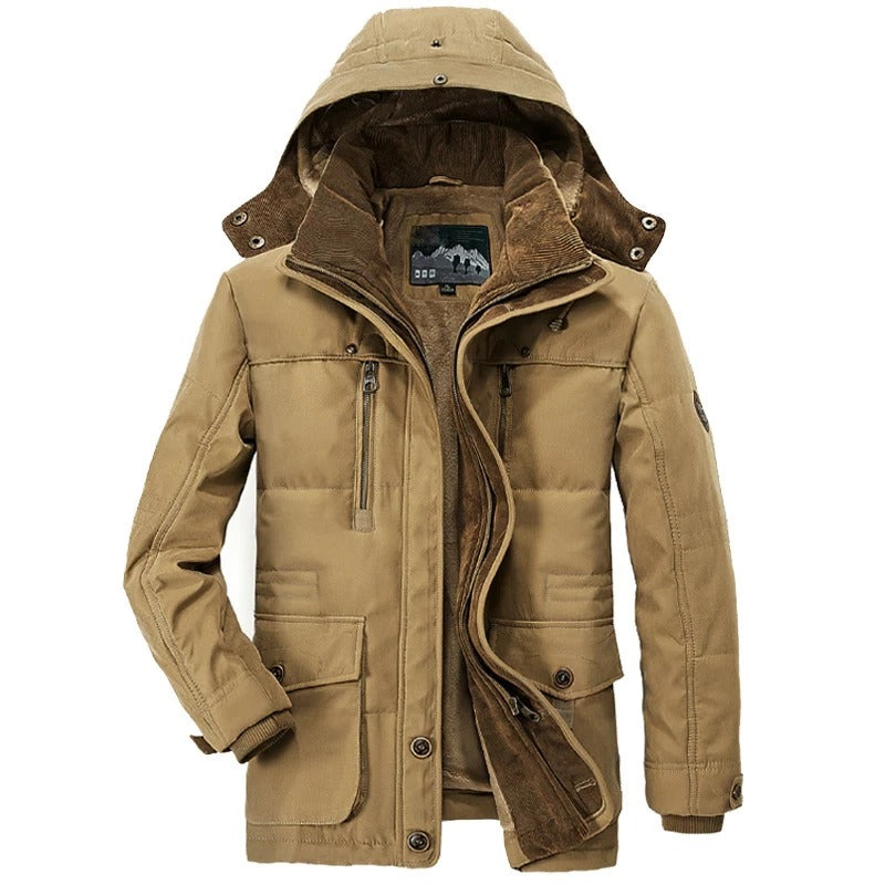 Mens Hooded Winter Parka