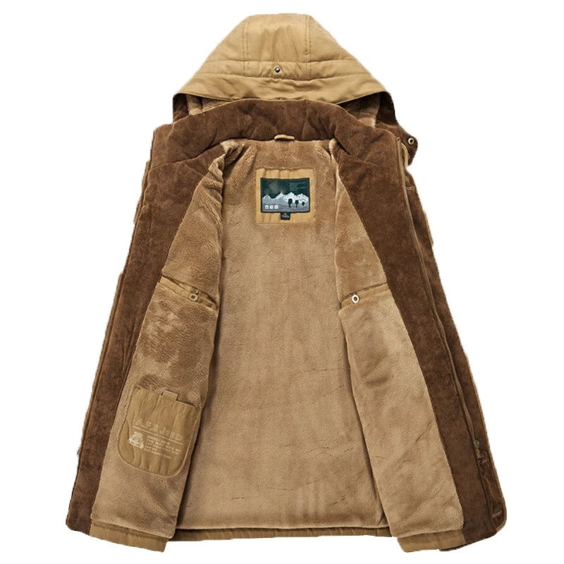 Mens Hooded Winter Parka