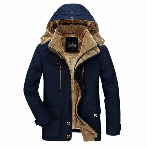 Mens Hooded Winter Parka