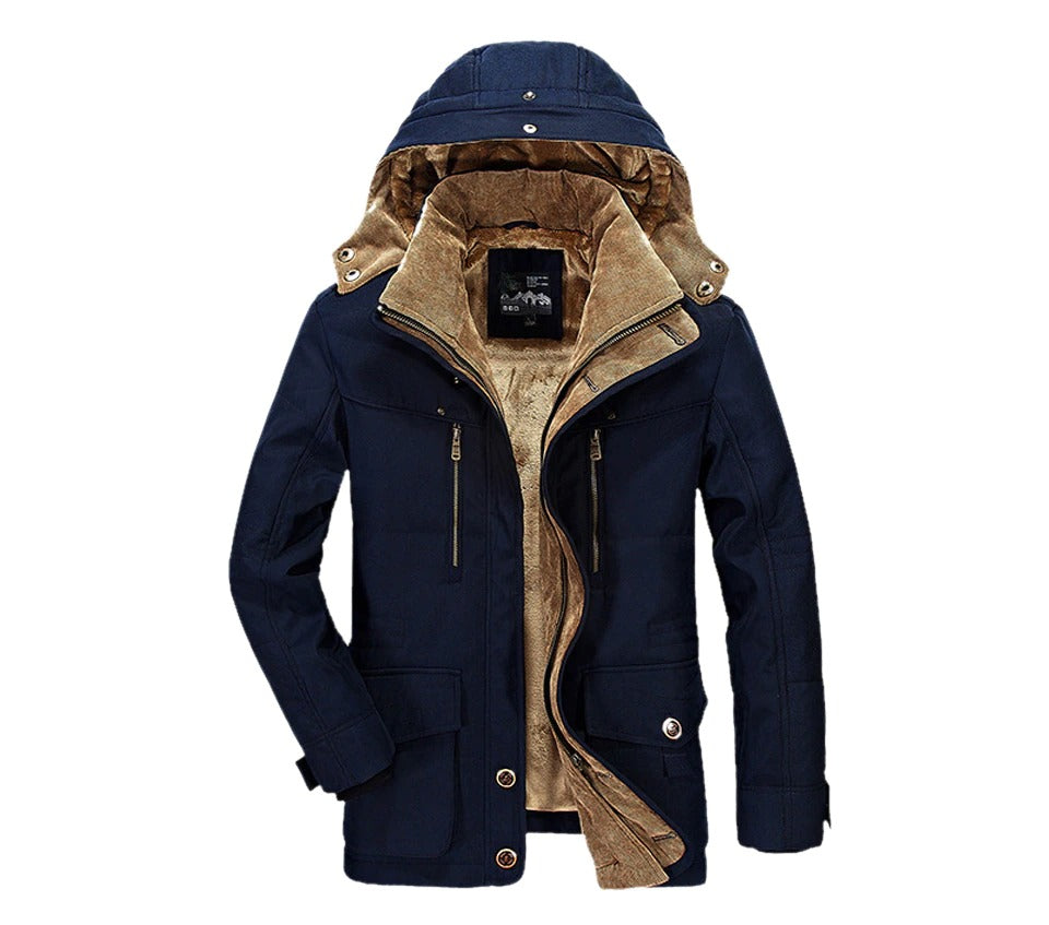 Mens Hooded Winter Parka