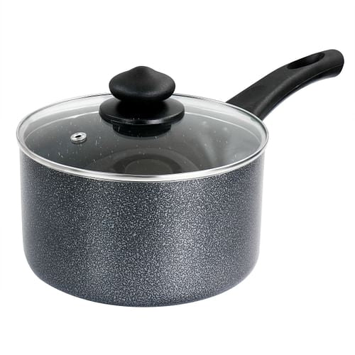 Oster 2.5 Quart Pallermo Nonstick Aluminum Saucepan with Lid in