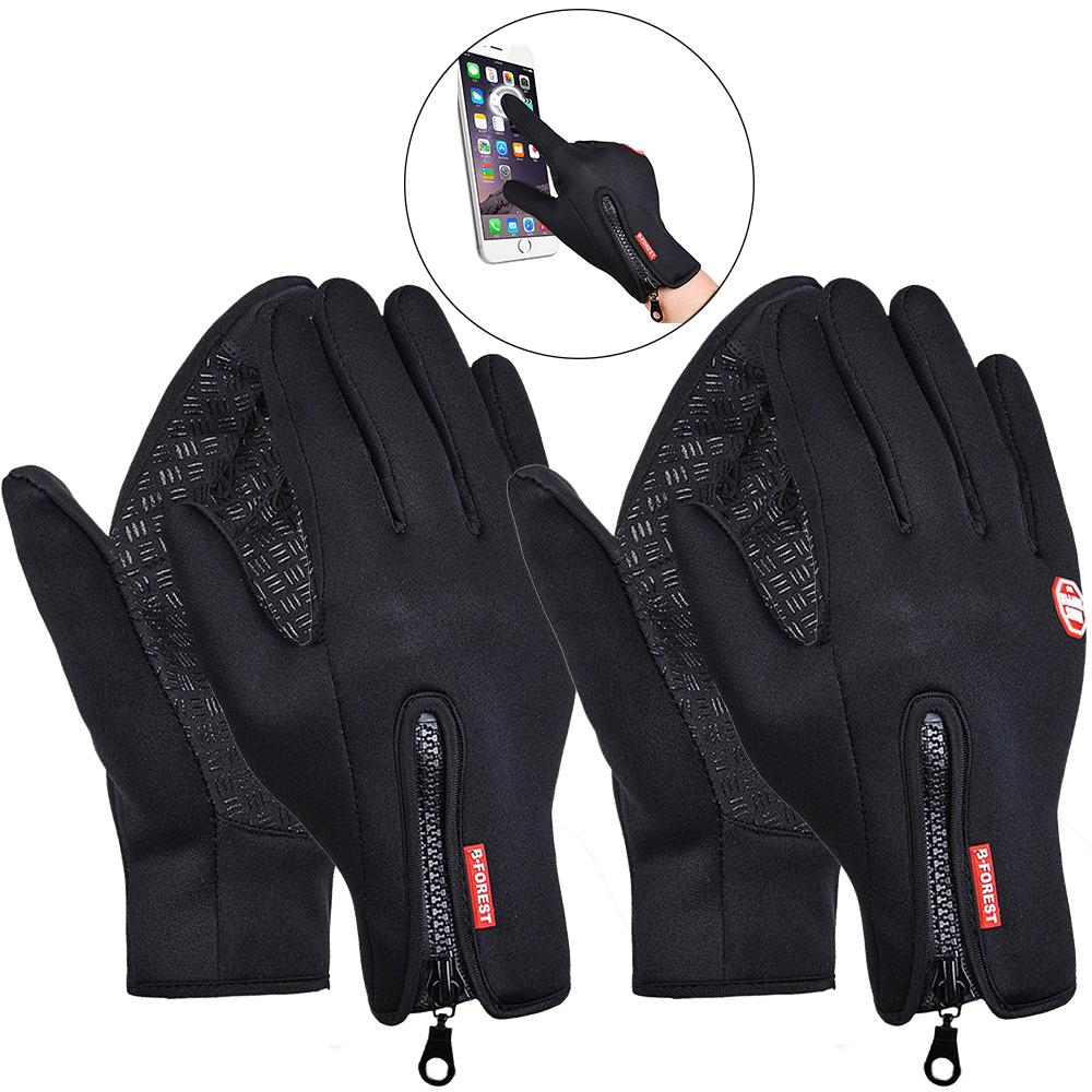 Winter Men Touch Screen Anti Slip Windproof Warm Breathable Gloves SP