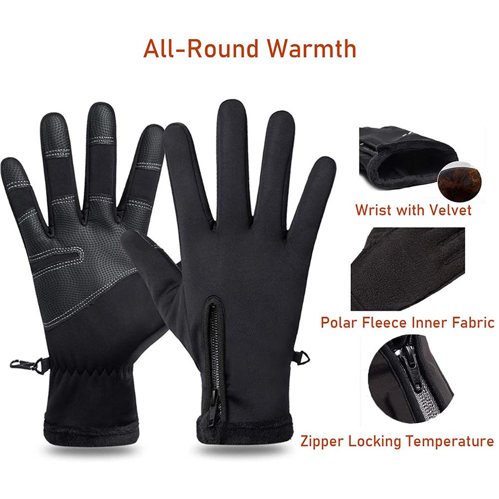 Winter Warm Gloves Touch Screen Waterproof Anti-slip Gloves SP