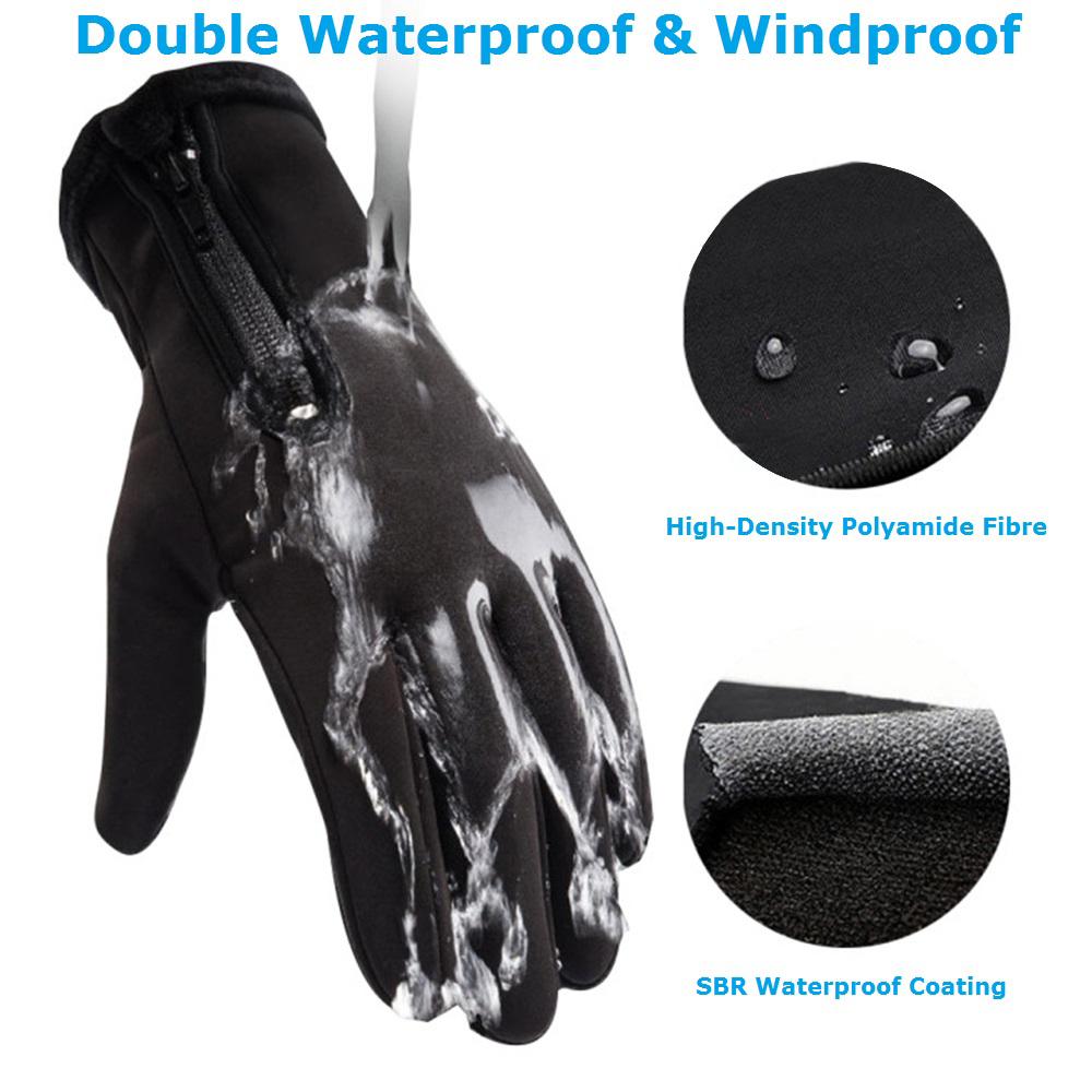 Winter Warm Gloves Touch Screen Waterproof Anti-slip Gloves SP