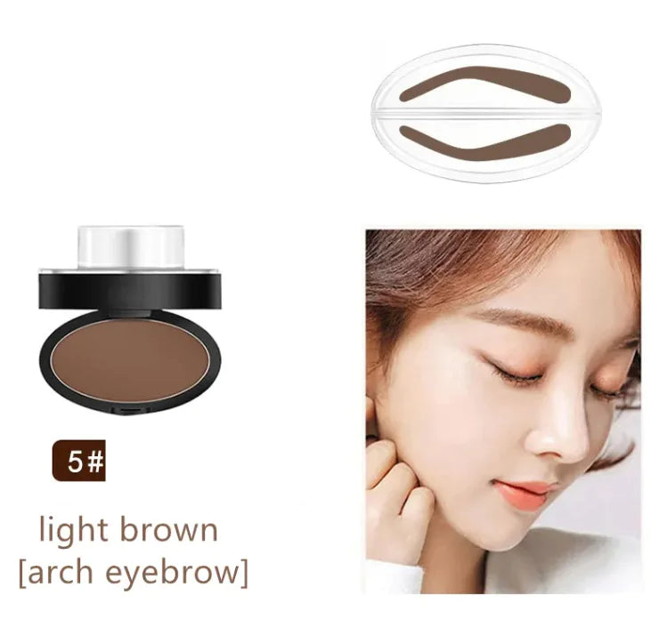 Long-Lasting Waterproof Eyebrow Color Powder