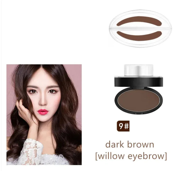 Long-Lasting Waterproof Eyebrow Color Powder