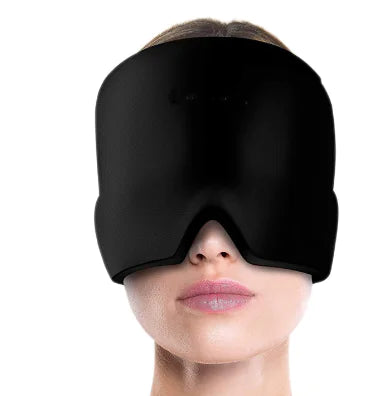 Cooling Comfort Headache Relief Mask with Eye Blocker