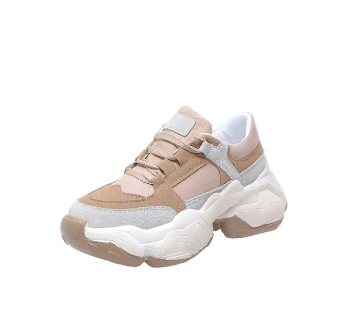 Chic Korean Daddy Shoes for Women - Trendy Travel Footwear