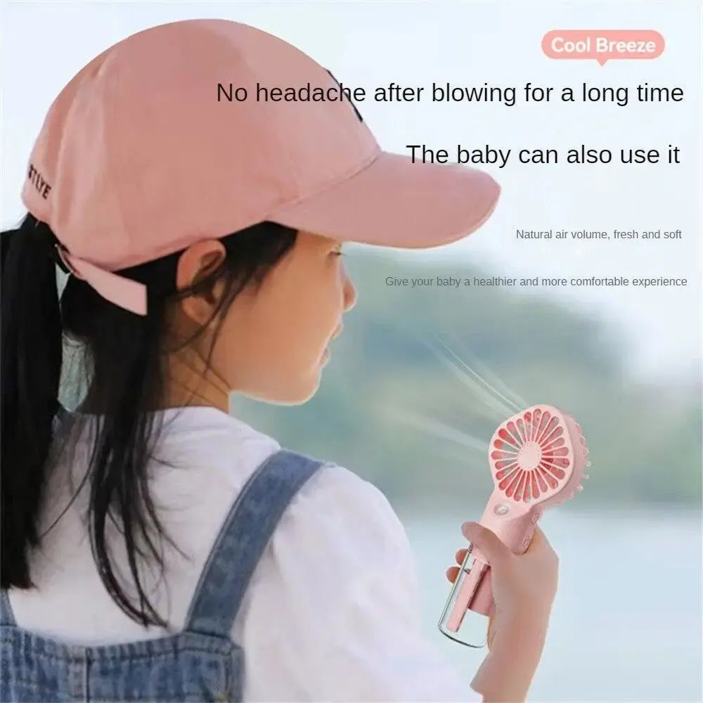 Portable Mist Cooling Fan