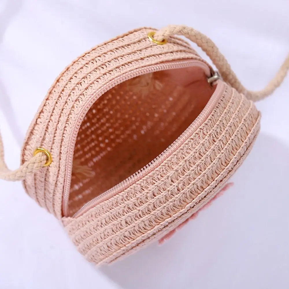 Round Straw Bag