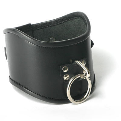 Strict Leather Locking Posture Collar- Large