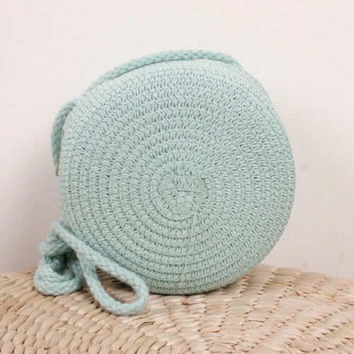 Round Straw Bag