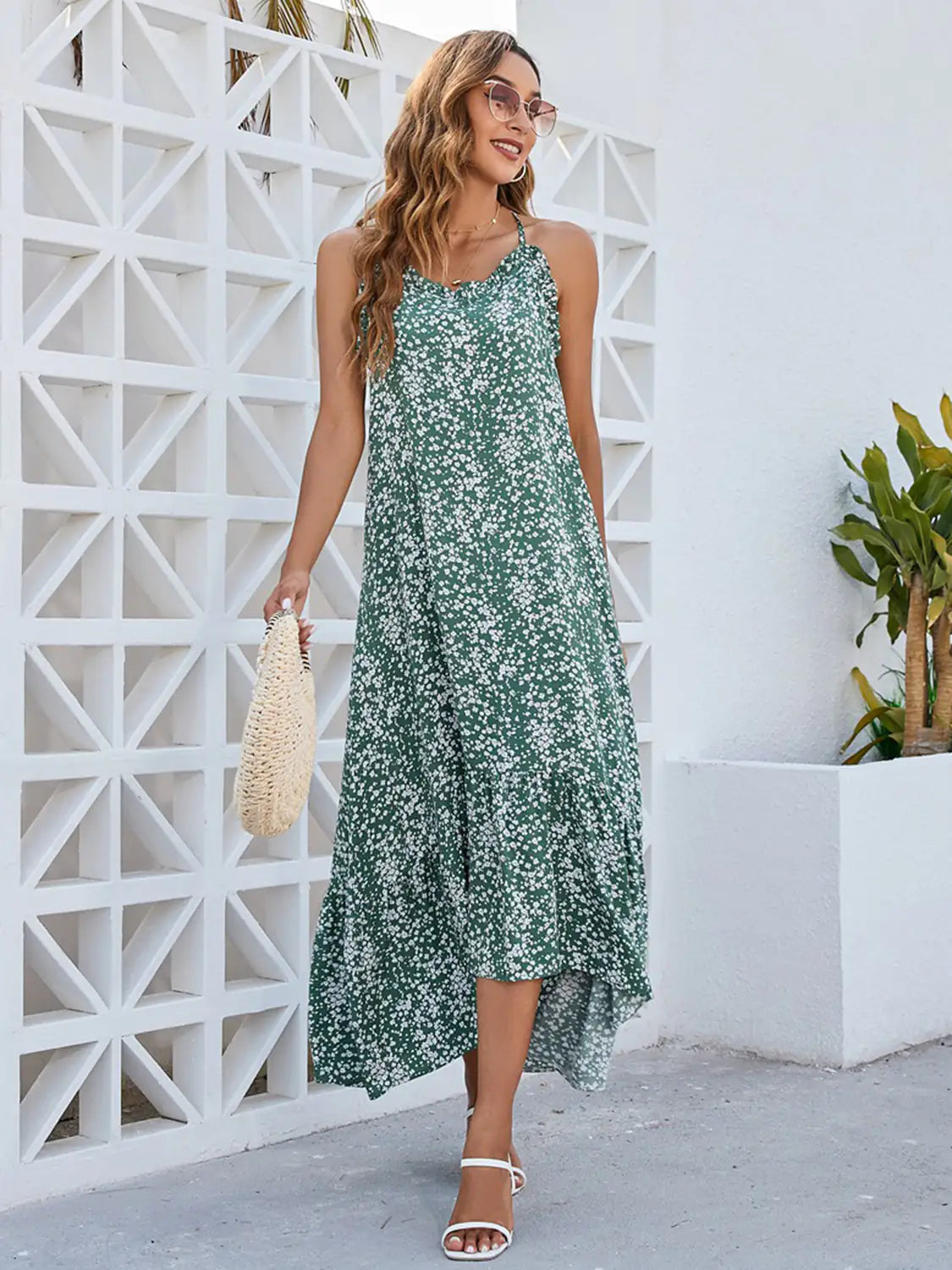 Floral Elegance Maxi Dress