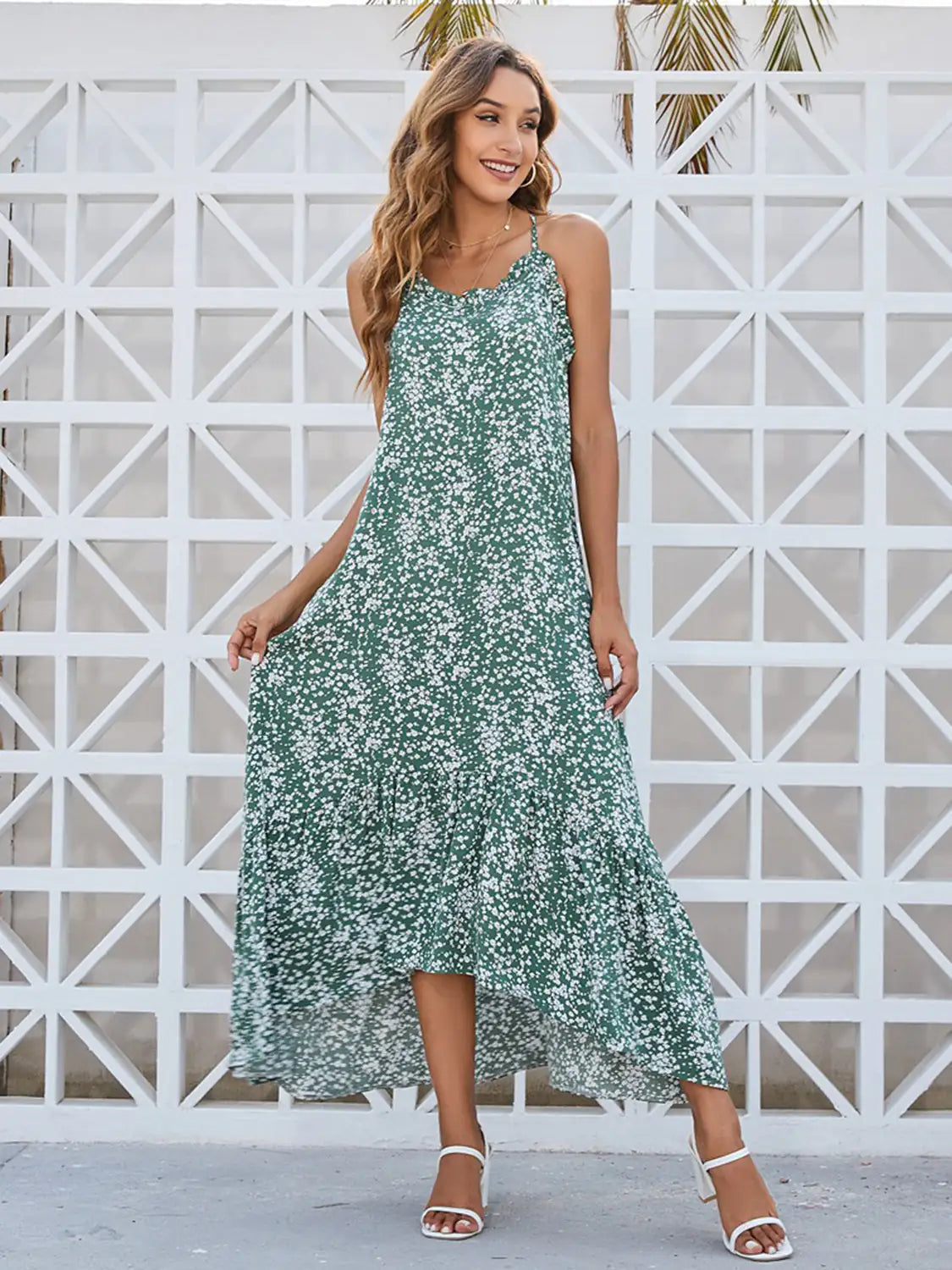 Floral Elegance Maxi Dress