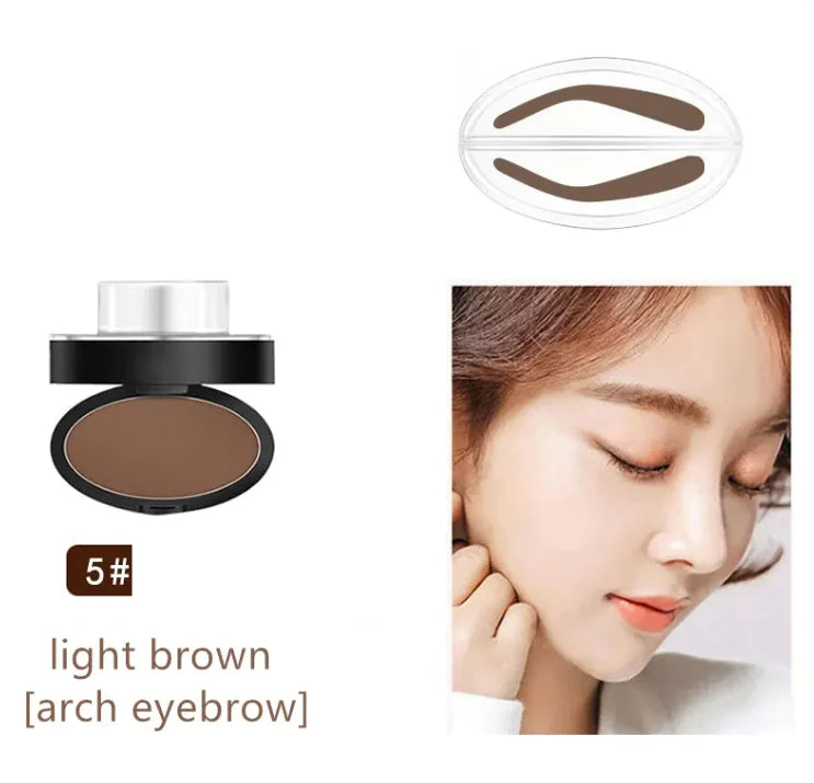 Long-Lasting Waterproof Eyebrow Color Powder