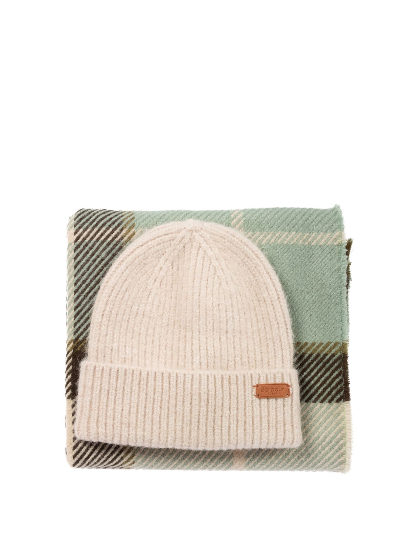 Barbour women's knitted scarf & hat