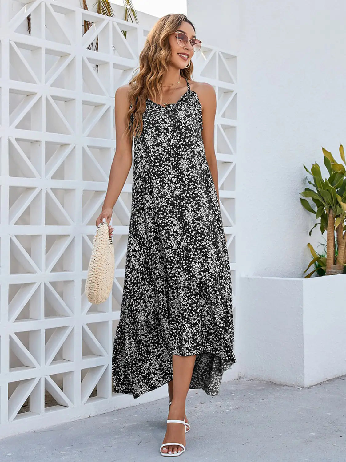 Floral Elegance Maxi Dress