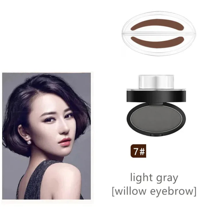 Long-Lasting Waterproof Eyebrow Color Powder