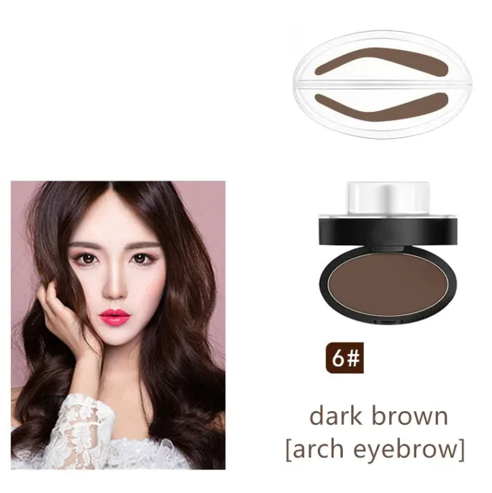 Long-Lasting Waterproof Eyebrow Color Powder