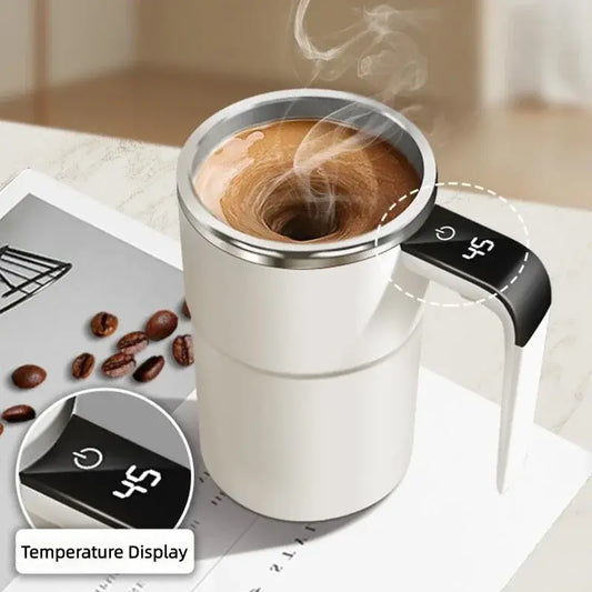 Portable Electric Coffee Mixer Mug