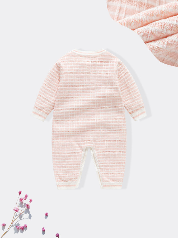 Autumn and Winter New Arrival Baby Girls Knitted Strawberry Pattern