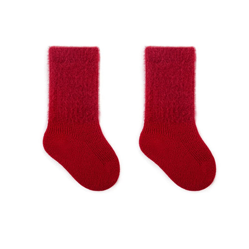 Warm Boneless Children’s Fleece-lined Socks for Autumn and Winter,