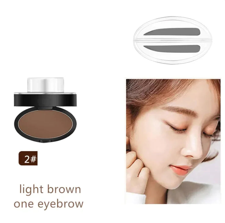 Long-Lasting Waterproof Eyebrow Color Powder