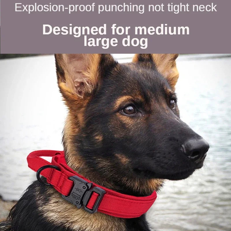 Durable Tactical Dog Collar Leash